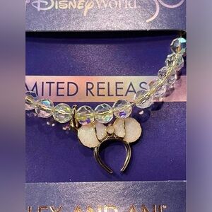 Disney Minnie Ear Headband with Beads Bangle by Alex and Ani